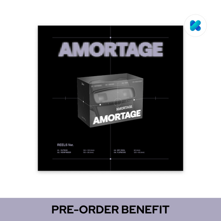 [POB] JISOO - AMORTAGE / Mini Album (REELS ver.)