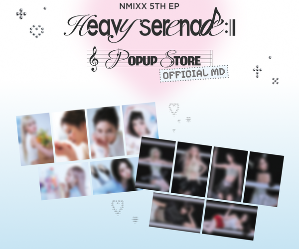 NMIXX - POSTCARD SET [Heavy Serenade] POP-UP OFFICIAL MD K-pop