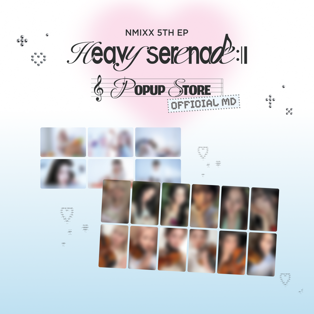 [Pre-order] NMIXX [Heavy Serenade] POP-UP OFFICIAL MD - 02 LENTICULAR TRADING CARD