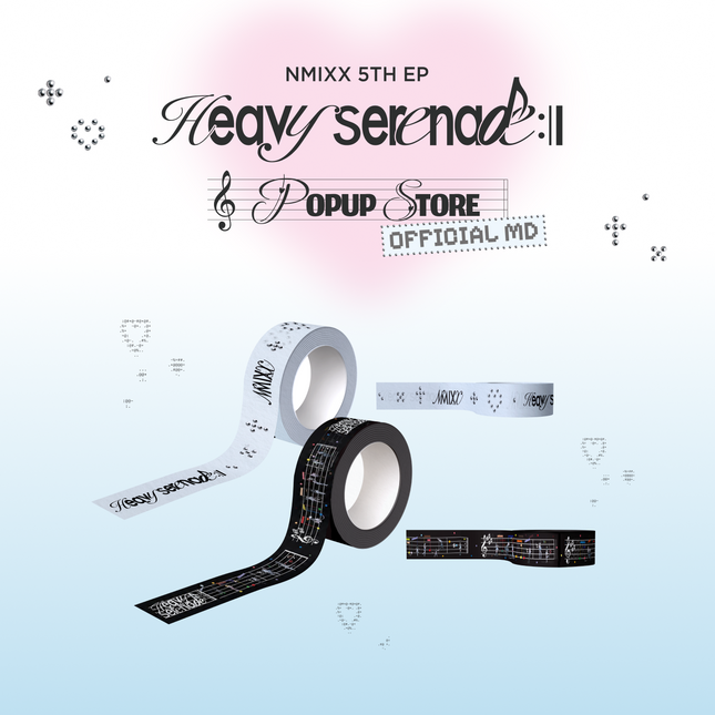 [Pre-order] NMIXX [Heavy Serenade] POP-UP OFFICIAL MD - 03 MASKING TAPE