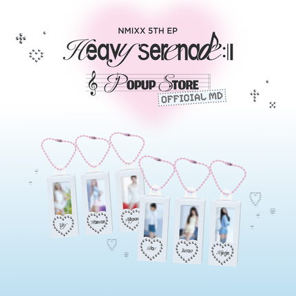 [Pre-order] NMIXX [Heavy Serenade] POP-UP OFFICIAL MD - 04 ACRYLIC MINIATURE KEYRING