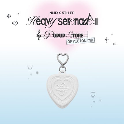 [Pre-order] NMIXX [Heavy Serenade] POP-UP OFFICIAL MD - 07 HEART CLICKER KEYRING