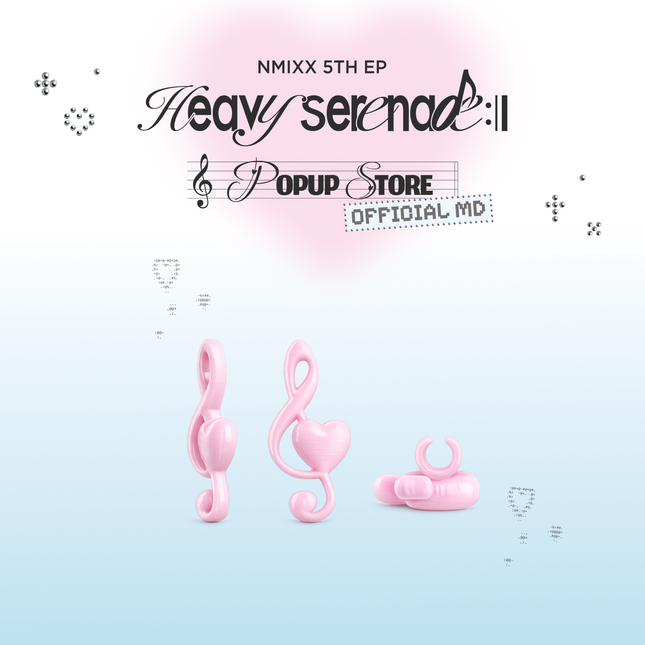[Pre-order] NMIXX [Heavy Serenade] POP-UP OFFICIAL MD - 09 WIRED EARPHONES ACCESSORIES