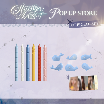 [Pre-order] NMIXX [Strange Muse] POP-UP OFFICIAL MD - 13 BIRTHDAY CANDLE SET