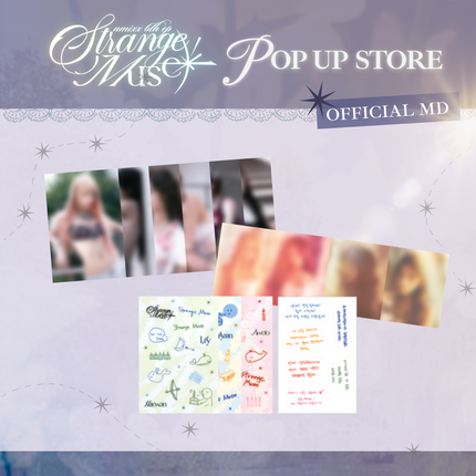 [Pre-order] NMIXX [Strange Muse] POP-UP OFFICIAL MD - 02 POSTCARD & STICKER PACK