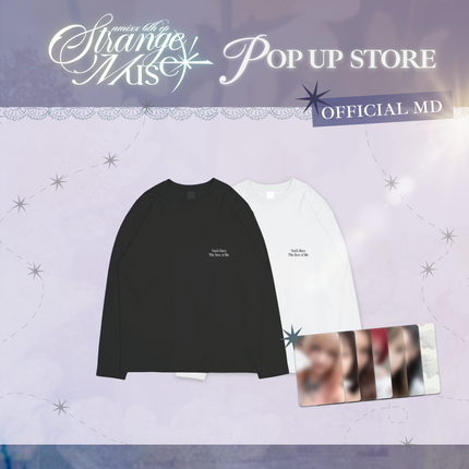 [Pre-order] NMIXX [Strange Muse] POP-UP OFFICIAL MD - 05 LONG-SLEEVE T-SHIRT