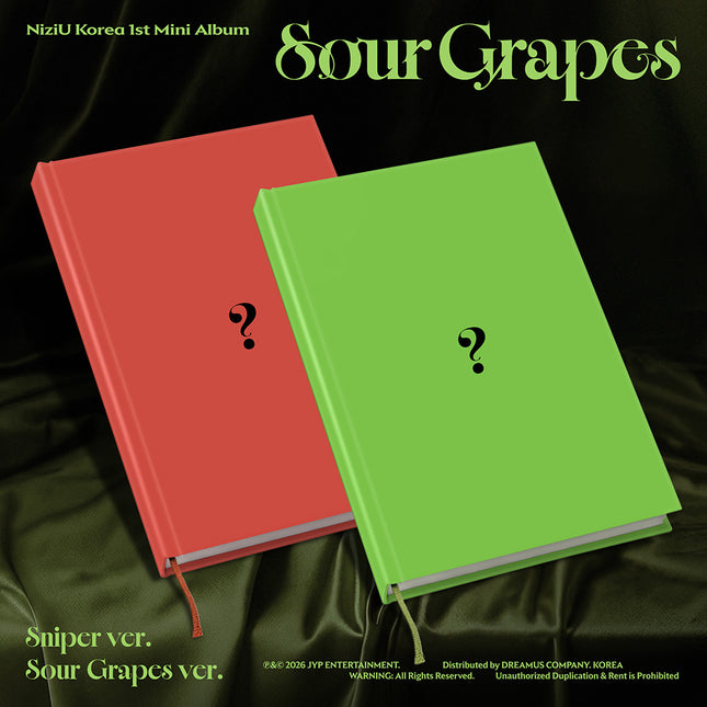 [POB] NiziU - Sour Grapes/ 1st KR Mini Album (Photobook ver.)