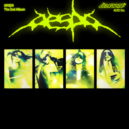[POB] [LUCKYDRAW] aespa 2nd Full Album ‘LEMONADE’ LUCKY DRAW EVENT ACID Ver.