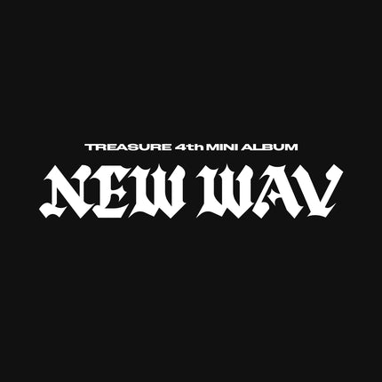 [POB] TREASURE - NEW WAV / 4th MINI ALBUM (RAW VER.)