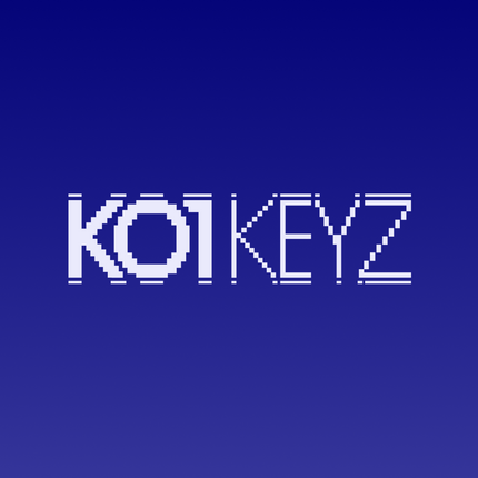 [POB] KO1KEYZ DEBUT SINGLE [KO1KEYZ] RELEASE COMMEMORATIVE PRE-ORDER SPECIAL BENEFIT GIVEAWAY EVENT KEYRING Ver.