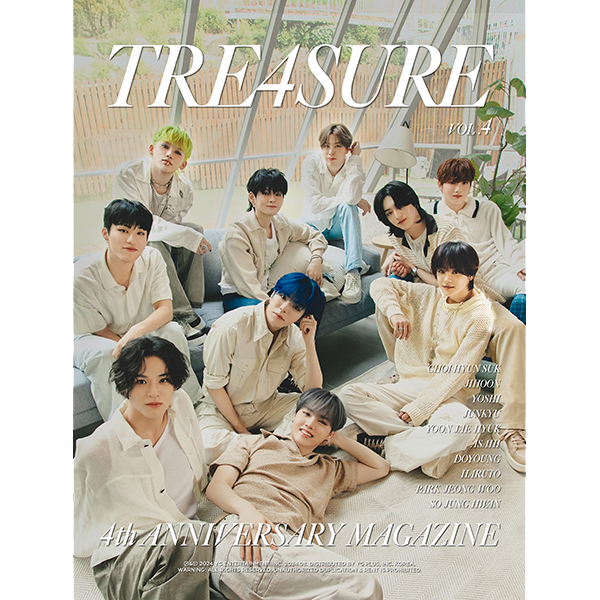 [POB] TREASURE - 4th ANNIVERSARY MAGAZINE