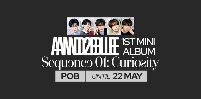 AND2BLE 1st mini Album Sequence 01: Curiosity pre-order at SOOJIB kpop