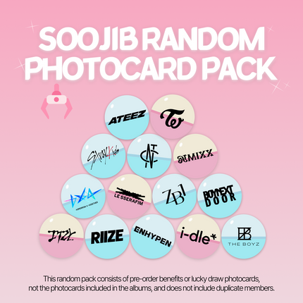 SOOJIB PHOTOCARD RANDOM PACK