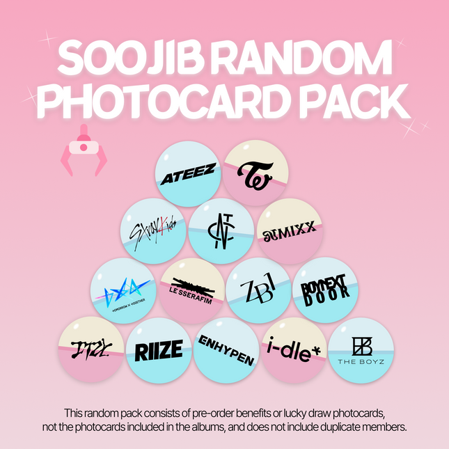 SOOJIB PHOTOCARD RANDOM PACK