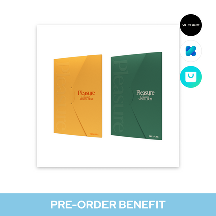 [POB] TREASURE - PLEASURE / SPECIAL MINI ALBUM (YELLOW ver. / GREEN ver.) *Cover Select