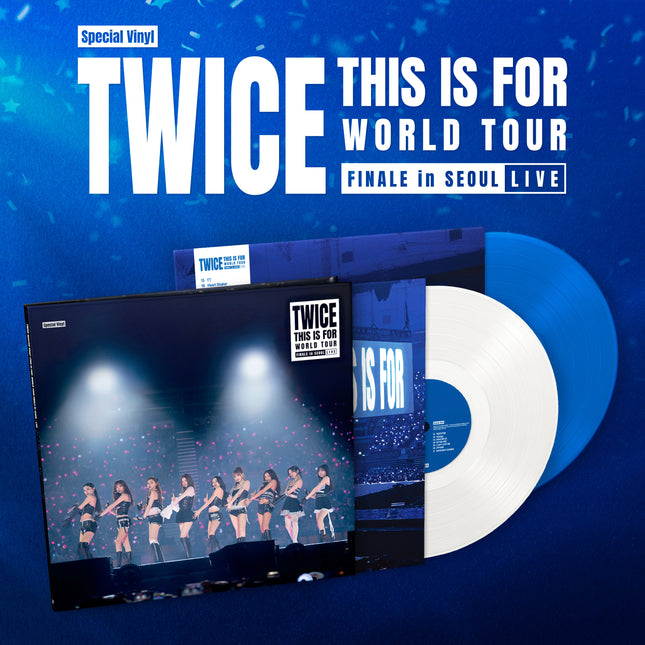 [Pre-order] TWICE [THIS IS FOR] WORLD TOUR FINALE in SEOUL - LIVE (Special LP Ver.)