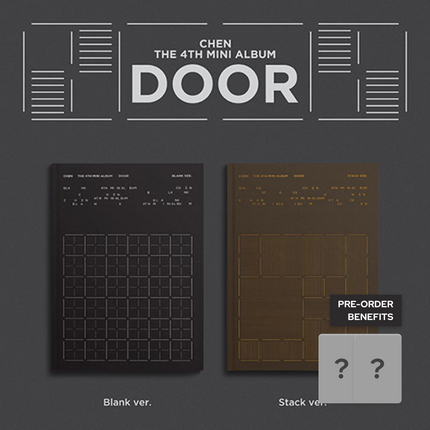 [POB] CHEN - DOOR / The 4th Mini Album (Random)