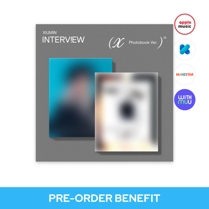 [POB] XIUMIN - Interview X / The 2nd Mini Album (Photobook ver.)