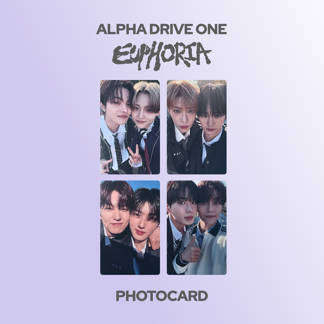 [PHOTOCARD] ALPHA DRIVE ONE - THE 1ST MINI ALBUM [EUPHORIA] (JEWEL CASE ver. / MUSIC PLANT Ver.)