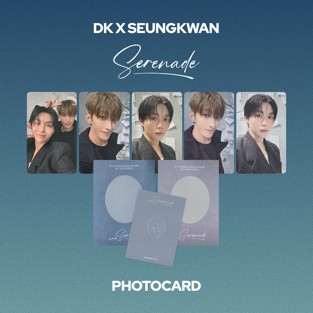[PHOTOCARD] DK X SEUNGKWAN - 소야곡 / 1st Mini Album (Weverse Albums ver.)