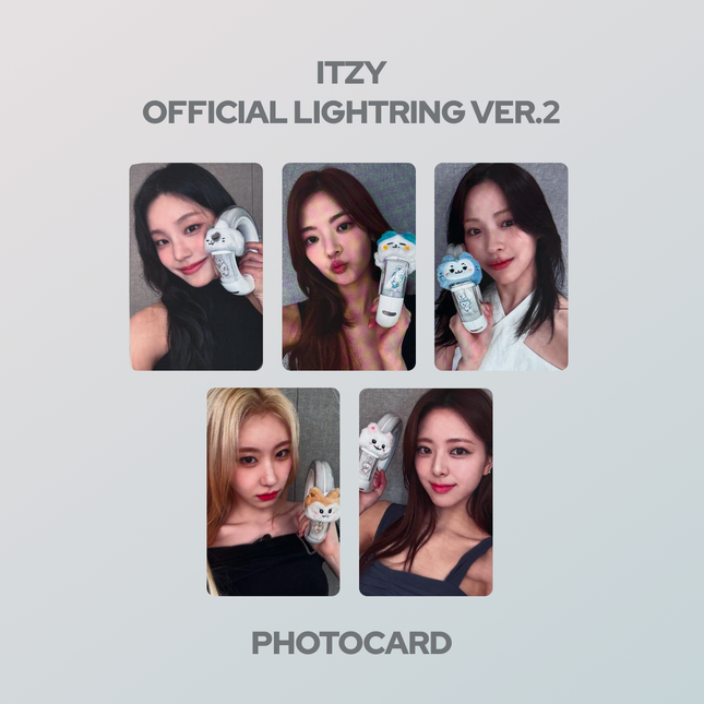 [PHOTOCARD] ITZY - OFFICIAL LIGHTRING ver.2 (WITHMUU Ver.)