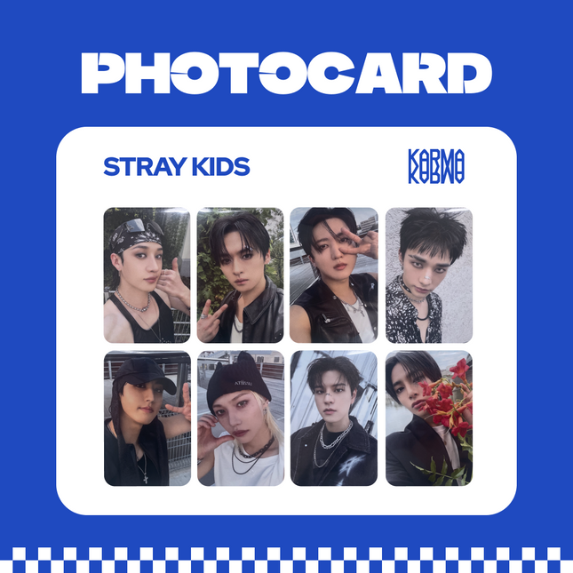 [PHOTOCARD] Stray Kids - POP-UP STORE [KARMA] OFFICIAL MERCH