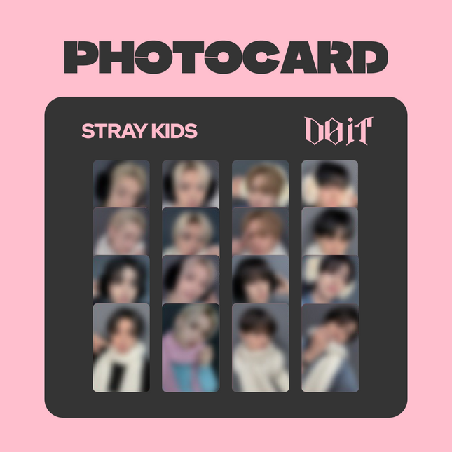 [PHOTOCARD] Stray Kids - POP-UP STORE [DO IT] OFFICIAL MERCH