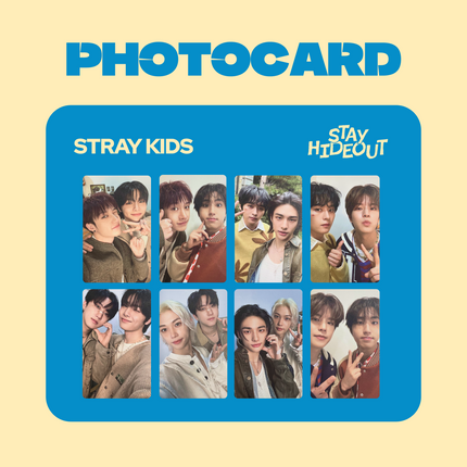 [PHOTOCARD] Stray kids - STAY HIDEOUT Unit Photocard *Member Select