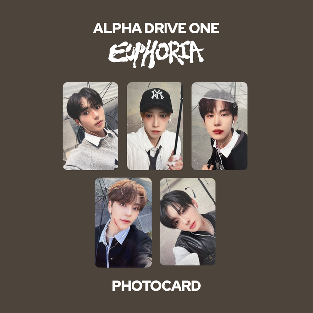 [PHOTOCARD] ALPHA DRIVE ONE - EUPHORIA / FREAK ALARM ver. / AppleMusic ver.