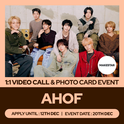 [20/12 1:1 VIDEO CALL by MAKESTAR] AHOF - 2nd Mini Album [The Passage]