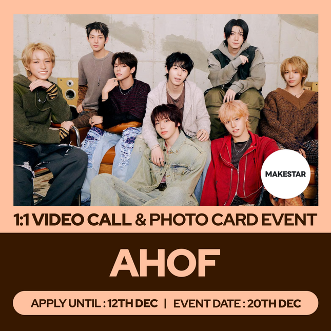 [20/12 1:1 VIDEO CALL by MAKESTAR] AHOF - 2nd Mini Album [The Passage]