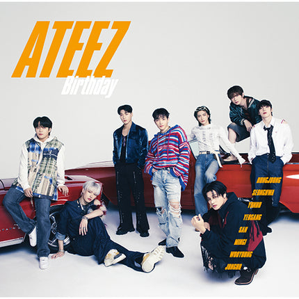 [POB] ATEEZ - Birthday / Japan 4th Single (Limited ver.)