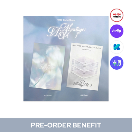 [POB] VIVIZ - A Montage of ( ) / The 1st Album (STANDARD ver.)