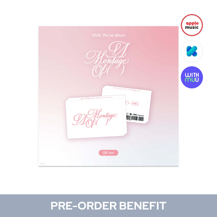 [POB] VIVIZ - A Montage of ( ) / The 1st Album (QR ver.)