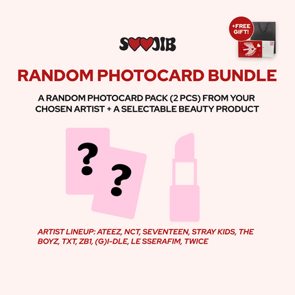 [VALENTAIN'S WEEK] RANDOM PHOTOCARD PACK BUNDLE (*Artist Select)