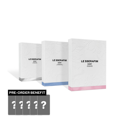 [POB] LE SSERAFIM - EASY 3rd Mini Album (Random)