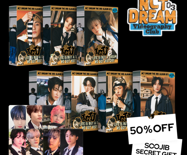 NCT DREAM [ISTJ] (7DREAM QR Ver.)(Smart Album) (7 Versions 