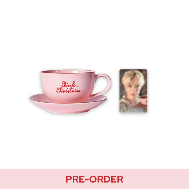 [Pre-order] NCT 127 - CUP & SAUCER SET / 2024 PINK CHRISTMAS OFFICIAL MD