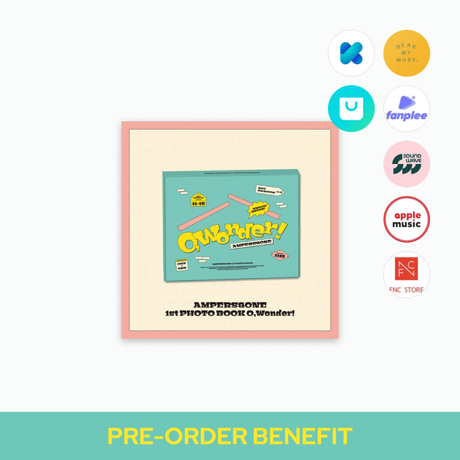 [POB] AMPERS&ONE - 1st PHOTO BOOK [O, Wonder!]