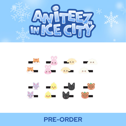 [Pre-order] ATEEZ - HAIR PIN / 'ANITEEZ in ICE CITY' OFFICIAL MERCH (2nd)