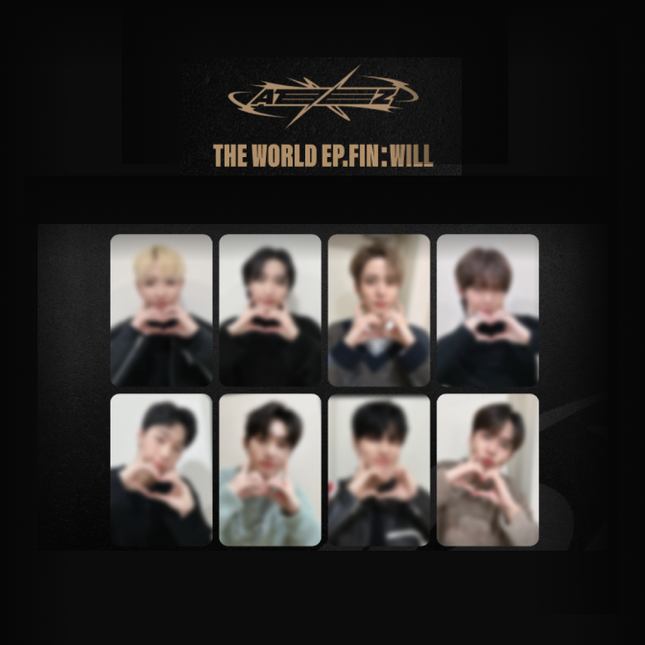 [PHOTOCARD] ATEEZ THE WORLD EP.FIN : WILL Cheek Heart ver.