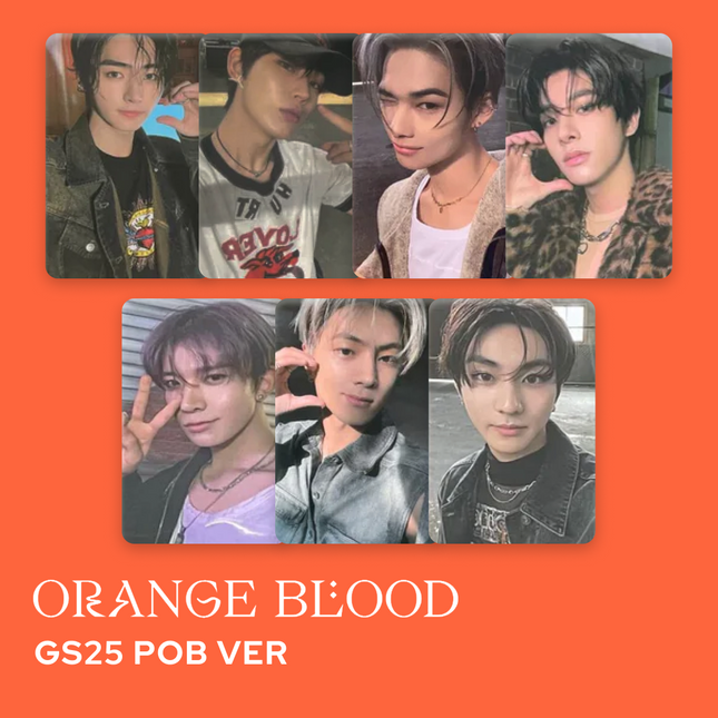 [PHOTOCARD] ENHYPEN ORANGE BLOOD - GS25