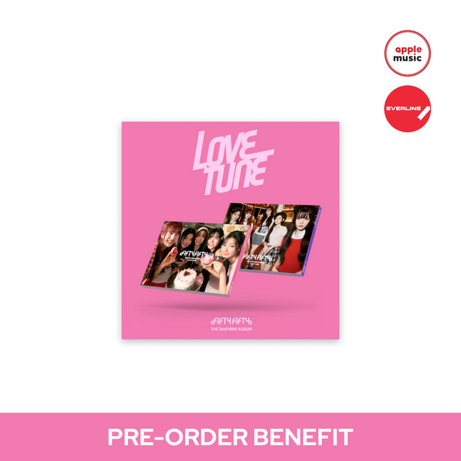[Aldi Price Match][POB] FIFTY FIFTY - Love Tune / 2nd EP ALBUM (Standard ver.) (Random)