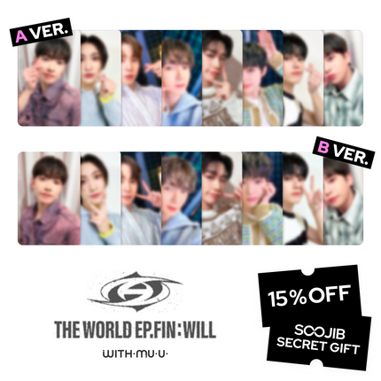 [PHOTOCARD] ATEEZ - [THE WORLD EP.FIN : WILL] LUCKY DRAW EVENT