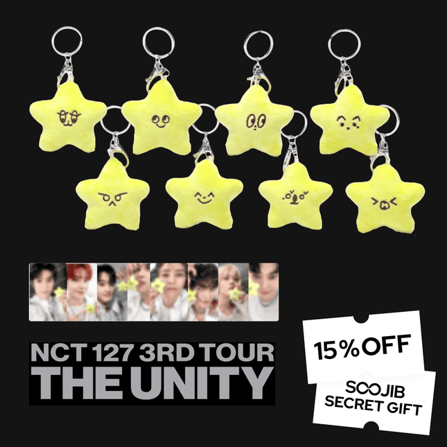 NCT 127 - STARFISH DOLL KEY RING SET / NCT 127 3RD TOUR [NEO CITY : SEOUL - THE UNITY] OFFICIAL MD