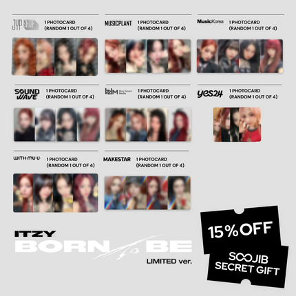 [POB] ITZY BORN TO BE (LIMITED VER.)