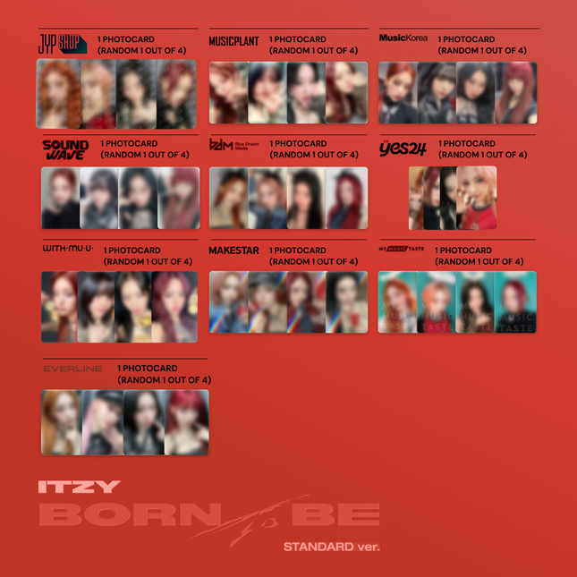 [POB] ITZY BORN TO BE (STANDARD VER.)