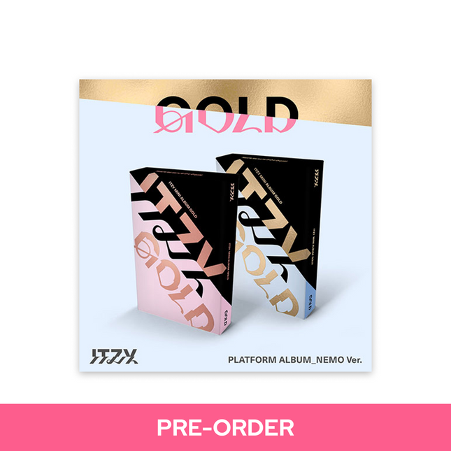 [Pre-order] ITZY - GOLD (PLATFROM_NEMO ver.)