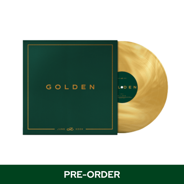 [Pre-order] JUNGKOOK - GOLDEN (LP ver.)