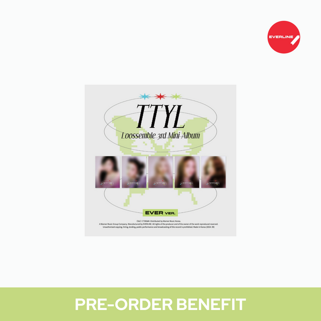 [POB] Loossemble - TTYL / 3rd Mini Album (EVER MUSIC ALBUM ver.)